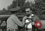 Image of taxicab driver Berlin Germany, 1959, second 44 stock footage video 65675062920