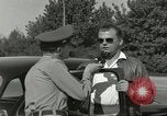 Image of taxicab driver Berlin Germany, 1959, second 49 stock footage video 65675062920