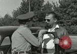 Image of taxicab driver Berlin Germany, 1959, second 53 stock footage video 65675062920