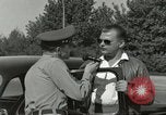 Image of taxicab driver Berlin Germany, 1959, second 57 stock footage video 65675062920