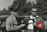 Image of taxicab driver Berlin Germany, 1959, second 62 stock footage video 65675062920