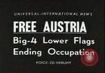 Image of Austrian independence ceremony 1955 Vienna Austria, 1955, second 1 stock footage video 65675062931