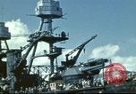 Standbild USS Nevada verlassen drydock nach Reparaturen Pearl Harbor Hawaii USA, 1942, aus Sekunde 42 historischem Filmmaterial Videoclip 65675062939