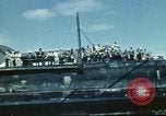 Standbild USS Nevada verlassen drydock nach Reparaturen Pearl Harbor Hawaii USA, 1942, aus Sekunde 51 historischem Filmmaterial Videoclip 65675062939