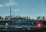 Standbild USS Nevada verlassen drydock nach Reparaturen Pearl Harbor Hawaii USA, 1942, aus Sekunde 52 historischem Filmmaterial Videoclip 65675062939