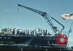 Standbild USS Nevada verlassen drydock nach Reparaturen Pearl Harbor Hawaii USA, 1942, aus Sekunde 55 historischem Filmmaterial Videoclip 65675062939