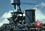 Standbild USS Nevada verlassen drydock nach Reparaturen Pearl Harbor Hawaii USA, 1942, aus Sekunde 60 historischem Filmmaterial Videoclip 65675062939