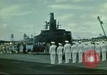 Standbild USS Forellen Pearl Harbor Hawaii USA, 1942, aus Sekunde 41 historischem Filmmaterial Videoclip 65675062940
