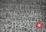 Image of Japanese children bow at shrine on the way to school Japan, 1939, second 24 stock footage video 65675062944