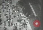 Image of Japanese children bow at shrine on the way to school Japan, 1939, second 29 stock footage video 65675062944