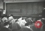 Image of Japanese children bow at shrine on the way to school Japan, 1939, second 55 stock footage video 65675062944