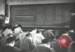 Image of Japanese children bow at shrine on the way to school Japan, 1939, second 62 stock footage video 65675062944
