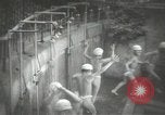 Image of Japanese schoolboys in gymnasium Japan, 1939, second 11 stock footage video 65675062945
