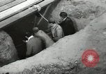 Image of excavation work Africa, 1955, second 32 stock footage video 65675062963