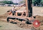 Image of Digging air raid shelters in Hawaii at start of World War II Hawaii USA, 1942, second 26 stock footage video 65675062971