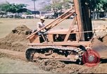 Image of Digging air raid shelters in Hawaii at start of World War II Hawaii USA, 1942, second 27 stock footage video 65675062971