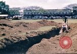 Image of Digging air raid shelters in Hawaii at start of World War II Hawaii USA, 1942, second 32 stock footage video 65675062971