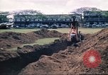 Image of Digging air raid shelters in Hawaii at start of World War II Hawaii USA, 1942, second 55 stock footage video 65675062971