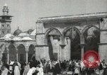 Image of Families at  Al Aqsa Mosque Jerusalem Palestine, 1945, second 4 stock footage video 65675062975