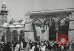 Image of Families at  Al Aqsa Mosque Jerusalem Palestine, 1945, second 6 stock footage video 65675062975