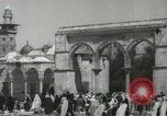 Image of Families at  Al Aqsa Mosque Jerusalem Palestine, 1945, second 9 stock footage video 65675062975