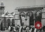 Image of Families at  Al Aqsa Mosque Jerusalem Palestine, 1945, second 10 stock footage video 65675062975