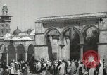 Image of Families at  Al Aqsa Mosque Jerusalem Palestine, 1945, second 13 stock footage video 65675062975
