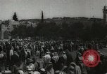 Image of Families at  Al Aqsa Mosque Jerusalem Palestine, 1945, second 14 stock footage video 65675062975