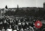 Image of Families at  Al Aqsa Mosque Jerusalem Palestine, 1945, second 17 stock footage video 65675062975