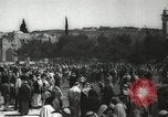 Image of Families at  Al Aqsa Mosque Jerusalem Palestine, 1945, second 22 stock footage video 65675062975