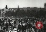 Image of Families at  Al Aqsa Mosque Jerusalem Palestine, 1945, second 23 stock footage video 65675062975