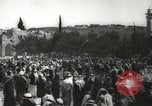 Image of Families at  Al Aqsa Mosque Jerusalem Palestine, 1945, second 27 stock footage video 65675062975