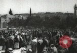 Image of Families at  Al Aqsa Mosque Jerusalem Palestine, 1945, second 29 stock footage video 65675062975