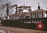 Image of steamer Mark Twain United States USA, 1942, second 35 stock footage video 65675062995