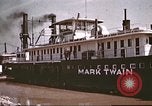 Image of steamer Mark Twain United States USA, 1942, second 37 stock footage video 65675062995
