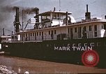 Image of steamer Mark Twain United States USA, 1942, second 45 stock footage video 65675062995