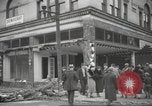 Image of damage in Johnstown Pennsylvania from 1936 flood Johnstown Pennsylvania USA, 1936, second 33 stock footage video 65675063003