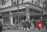 Image of damage in Johnstown Pennsylvania from 1936 flood Johnstown Pennsylvania USA, 1936, second 34 stock footage video 65675063003