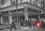 Image of damage in Johnstown Pennsylvania from 1936 flood Johnstown Pennsylvania USA, 1936, second 37 stock footage video 65675063003