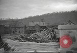 Image of damage in Johnstown Pennsylvania from 1936 flood Johnstown Pennsylvania USA, 1936, second 46 stock footage video 65675063003