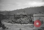 Image of damage in Johnstown Pennsylvania from 1936 flood Johnstown Pennsylvania USA, 1936, second 47 stock footage video 65675063003