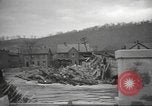 Image of damage in Johnstown Pennsylvania from 1936 flood Johnstown Pennsylvania USA, 1936, second 48 stock footage video 65675063003