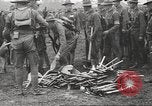 Image of World War I American soldiers building barracks United States USA, 1917, second 16 stock footage video 65675063006
