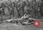 Image of World War I American soldiers building barracks United States USA, 1917, second 25 stock footage video 65675063006