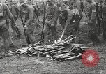 Image of World War I American soldiers building barracks United States USA, 1917, second 26 stock footage video 65675063006