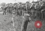 Image of World War I American soldiers building barracks United States USA, 1917, second 40 stock footage video 65675063006