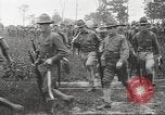 Image of World War I American soldiers building barracks United States USA, 1917, second 41 stock footage video 65675063006