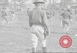 Standbild Baracken für die amerikanischen Soldaten Rekruten Ersten Weltkrieg United States USA, 1917, aus Sekunde 30 historischem Filmmaterial Videoclip 65675063007