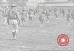 Standbild Baracken für die amerikanischen Soldaten Rekruten Ersten Weltkrieg United States USA, 1917, aus Sekunde 34 historischem Filmmaterial Videoclip 65675063007