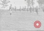 Standbild Baracken für die amerikanischen Soldaten Rekruten Ersten Weltkrieg United States USA, 1917, aus Sekunde 38 historischem Filmmaterial Videoclip 65675063007